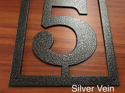 vertical metal house numbers plaque|vertical house numbers for outside.